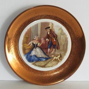 Vintage Copper Wall Plaque CRIES OF LONDON Sweet Oranges Plate Art Wall Decor